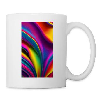 Color explosion of abstraction - Mug - white - Right
