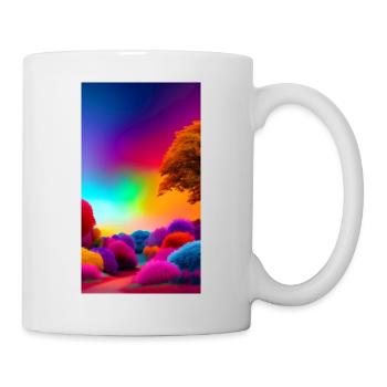 Brilliant color spectacle - Mug - white - Right