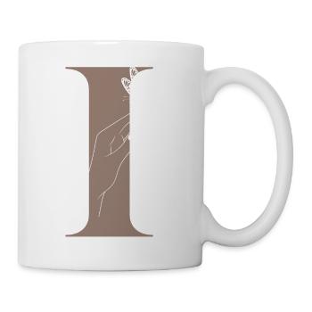 Letter I Magic Butterfly - Mug - white - Right