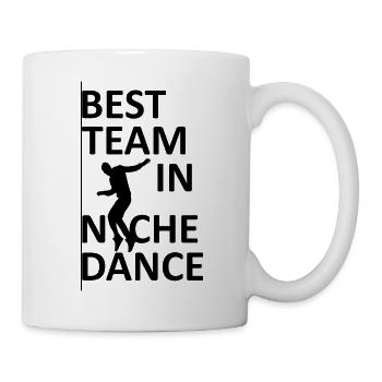 Dancing Dance Music - Tasse - Weiß - Rechts