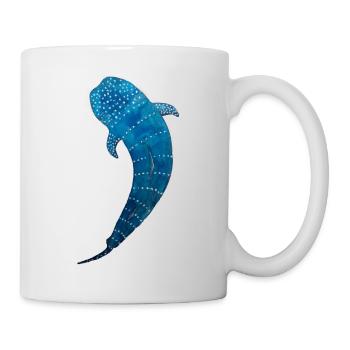 Walhai - Tasse - Weiß - Rechts