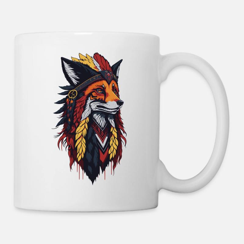 Renard Renard b - Mug blanc - blanc