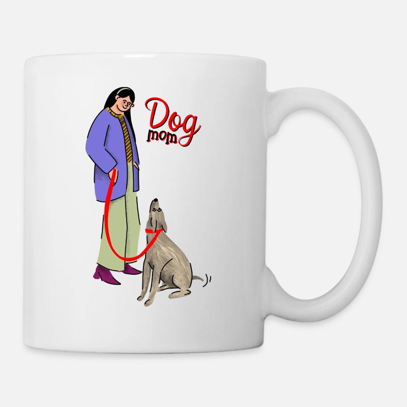 Hund - Tasse - Weiß