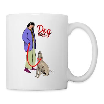 Hund - Tasse - Weiß - Rechts