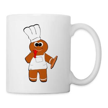 Mannele Mannala Baker Alsace #tshirtalsace - Mug - white - Right