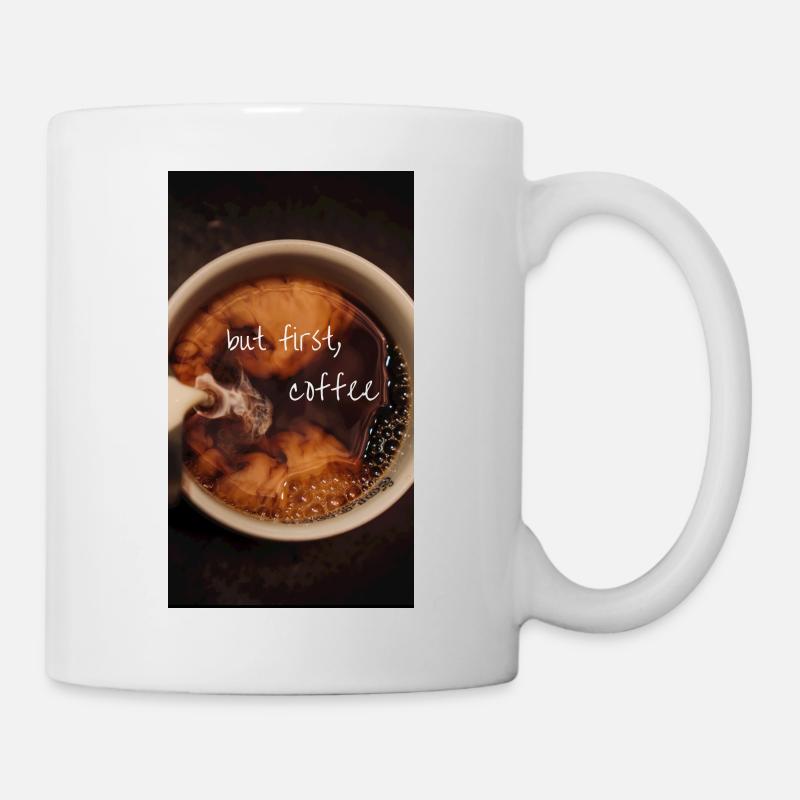 OK, but first coffee - Mug - white