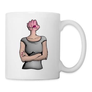 Face Fist2 - Mug - white - Right
