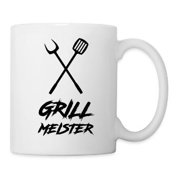 grillmeister - Tasse - Weiß - Rechts