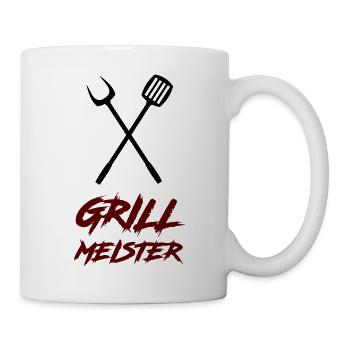 grillmeister - Tasse - Weiß - Rechts