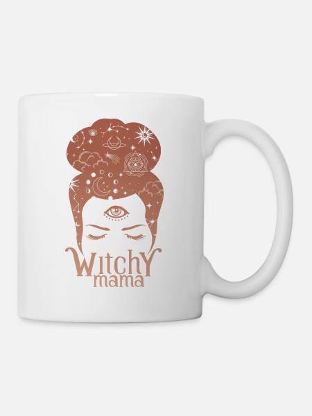 Witchy Mama - Tasse - Weiß