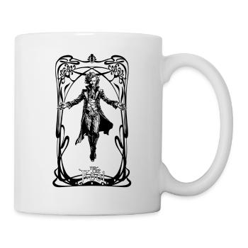Die Narren-Tarotkarte - Tasse - Weiß - Rechts