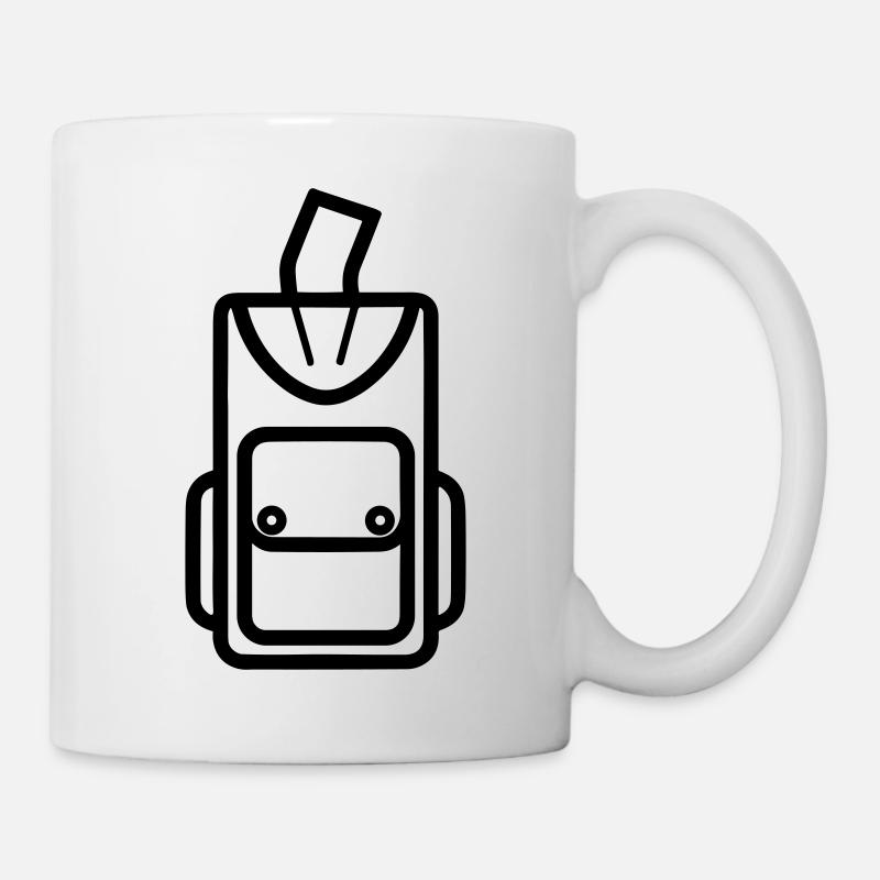 Sac a dos - Mug blanc - blanc