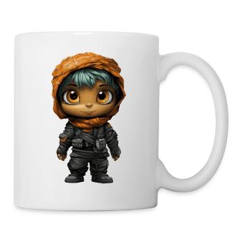 Halloween Spooky Cartoon Mummy - Mug - white - Right