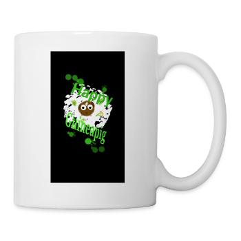 The Design mit the (Meer)Schwein - Tasse - Weiß - Rechts