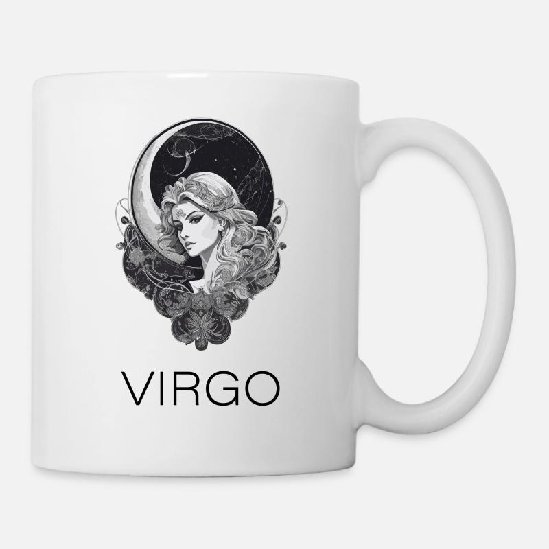 VIRGO - Sternzeichen Jungfrau Astrologie - Tasse - Weiß