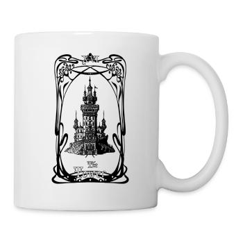 The Tower tarot card - Mug - white - Right