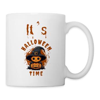 Halloween citrouille - Mug blanc - blanc - Droite