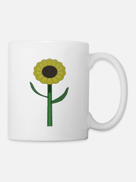 Sunflower - Mug - white