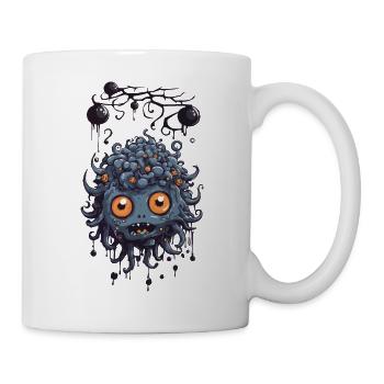 Schleimiges Finsternis Monster süßes Wesen - Tasse - Weiß - Rechts