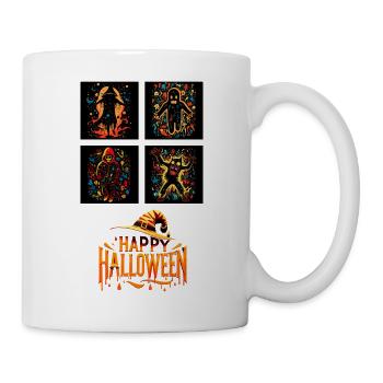 Halloween Hoedown : Un quatuor de délices plein de vie. - Mug blanc - blanc - Droite
