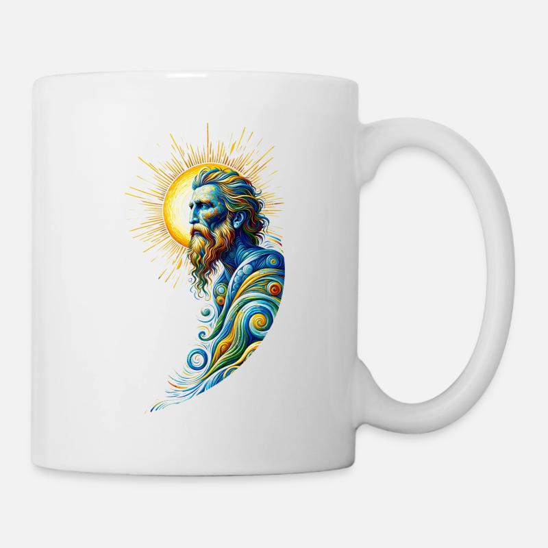 Gott von Vincent van Gogh - Tasse - Weiß