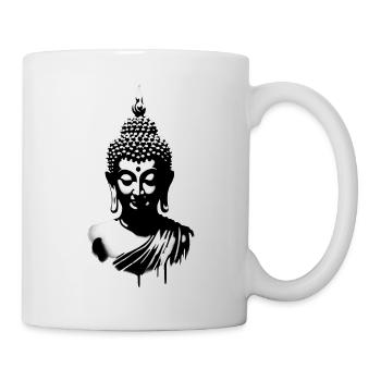 Buddha - Tasse - Weiß - Rechts