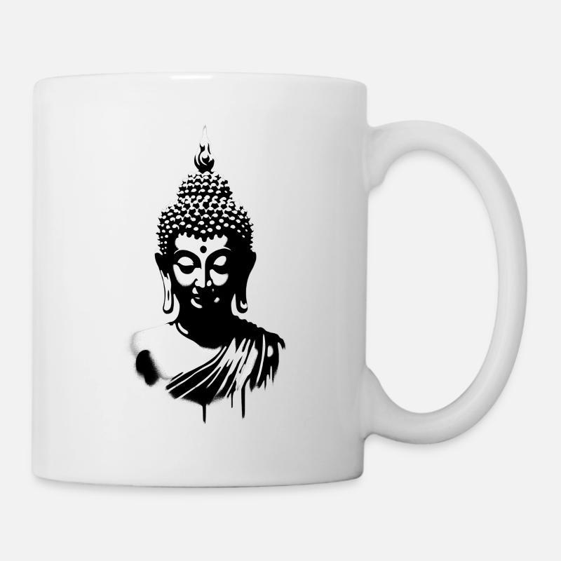 Bouddha - Mug blanc - blanc