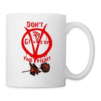 don t give up - Mug - white - Right