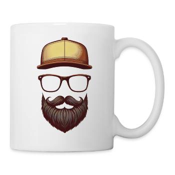 Hipster - Mug - white - Right