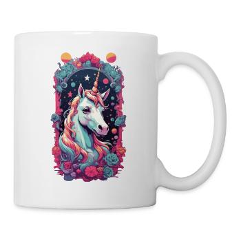 Licorne mystique Pastel Streetwear Design - Mug blanc - blanc - Droite