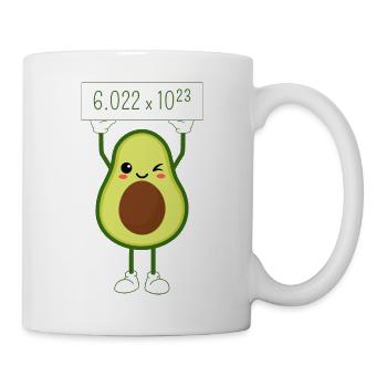 Avogadro-Nummer - Tasse - Weiß - Rechts