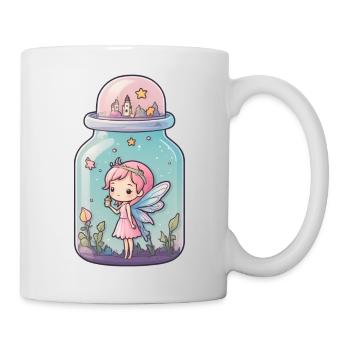 Fairy in a bottle 02 - Mug - white - Right