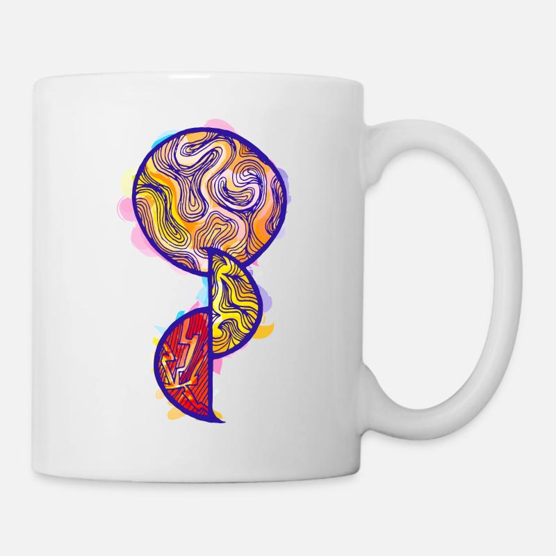 Organspende Tattoo Symbol - Tasse - Weiß