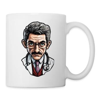 Médecin / professionnel de la santé / médecin / profession / spécialiste - Mug blanc - blanc - Droite