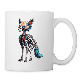 La Catrina/ Tattoo / Mexico / Animal / Dog - Mug - white - Right