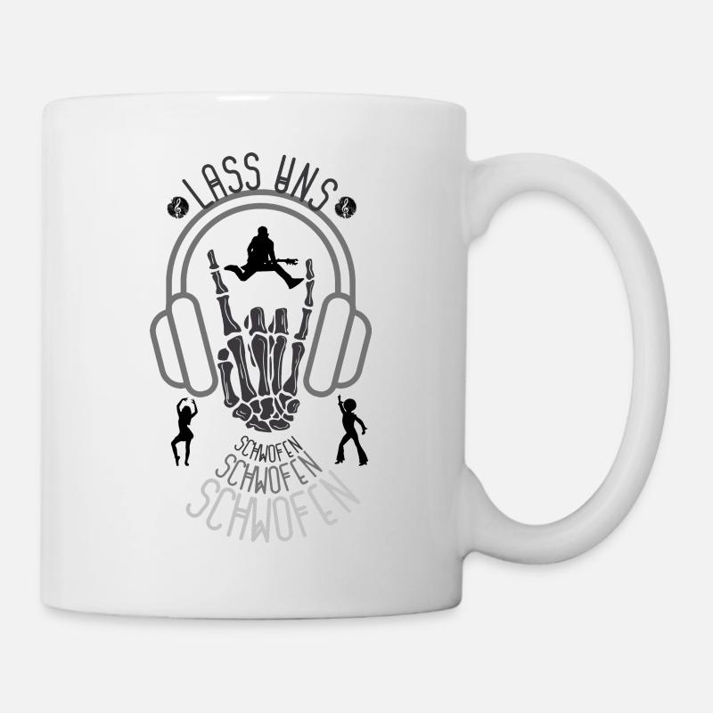 Let’s Swoon, Danse Tshirt, Chemise, Fun - Mug blanc - blanc