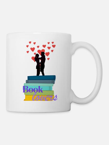 Book Lovers - Mug - white