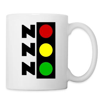 NICHT MEINE REGIERUNG - AMPEL CHAOS - NO NO NO - Tasse - Weiß - Rechts