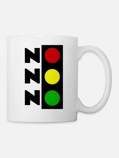 NICHT MEINE REGIERUNG - AMPEL CHAOS - NO NO NO - Tasse - Weiß