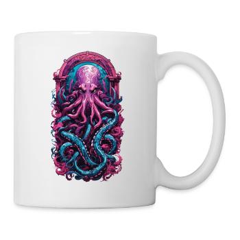Kraken Gothic Occult Pastel Streetwear - Mug - white - Right