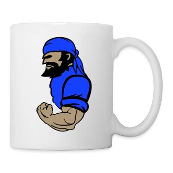 pirate - Mug blanc - blanc - Droite