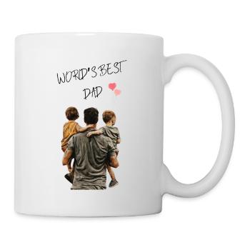 WORLD'S BEST DAD - Mug - white - Right