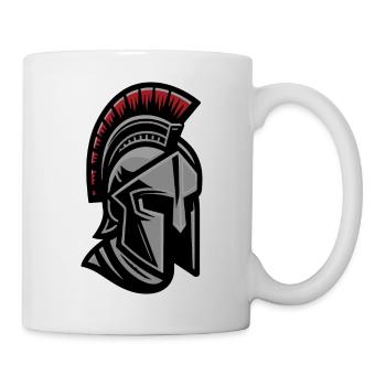 Casque Leonidas Spartan Warrior - Mug blanc - blanc - Droite