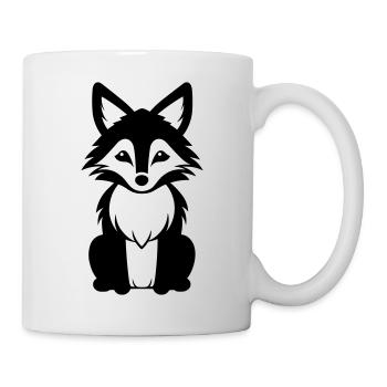 Renard - Mug blanc - blanc - Droite