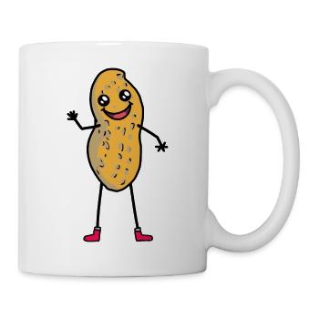 Friendly Hello Peanut Greetings Greetings Nut - Mug - white - Right