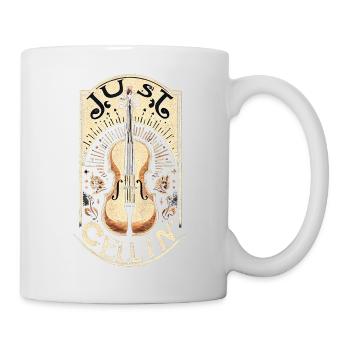 Juste Cellin' 7 - Mug blanc - blanc - Droite