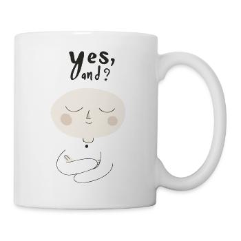 YESAND? - Tasse - Weiß - Rechts