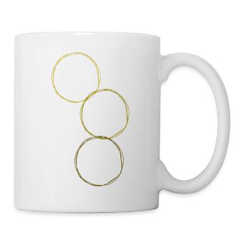mountain biking destinations birthday - Tasse - Weiß - Rechts