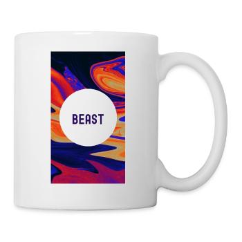 Beast Motivational : Libérez votre pouvoir intérieur - Mug blanc - blanc - Droite