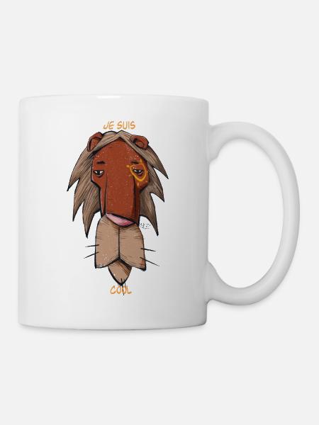 Je suis cool - Mug blanc - blanc